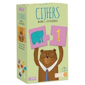 Puzzel2 - Boek Cijfers met 10 Puzzels