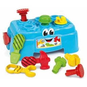 Baby Clementoni - Werkbank - Mini Activiteitentafel - Motoriek Speelgoed - Educatief Speelgoed