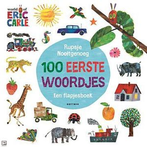 Rupsje Nooitgenoeg Flapjesboek - 100 eerste woordjes