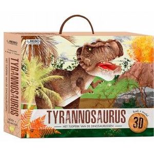 Boek + 3D Model Tyrannosaurus