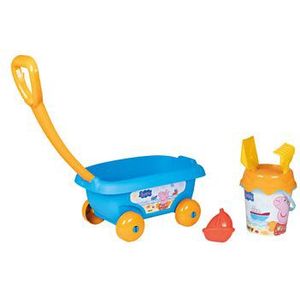 Smoby Strandset Peppa met Bolderkar Peppa Pig, 5dlg.