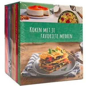 Box Koken met je Favoriete Merken, 9 boekjes