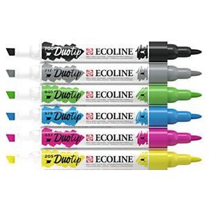 Ecoline Duotip Markers Basisset, 6dlg.