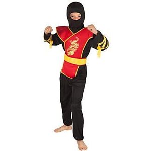 Kinderkostuum Ninja Meester, 4-6 Jaar