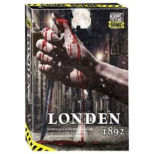 Crime Scene Londen - Spannend kaartspel voor ervaren rechercheurs | Leeftijd 18+ | 1+ spelers | Spelduur 60 minuten