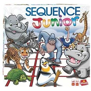 Sequence Junior Spel - Geschikt voor kinderen vanaf 3 jaar - 2 tot 4 spelers - Leer dieren herkennen en strategisch denken