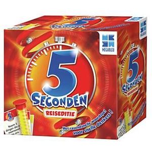 5 Seconden Reisspel - Kaartspel - Spelletjes voor Onderweg - Familiespel