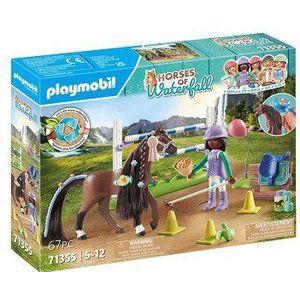 PLAYMOBIL Horses of Waterfall Zoe en Blaze speelset - 71355