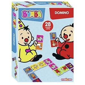 Studio 100 Bumba Reisspel Domino - Geschikt voor 3 jaar en ouder, 2-4 spelers, 15 minuten speeltijd