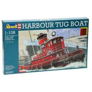 1:108 Revell 05207 Harbour Tug Boat Plastic Modelbouwpakket