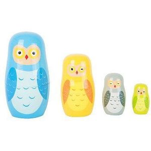 Small Foot - Owl Family Matryoshka