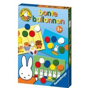 Ravensburger Nijntje Bonte Ballonnen Spel - Leer kleuren kennen - Geschikt voor 1-4 spelers