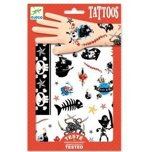 Djeco Tattoos - Piraten