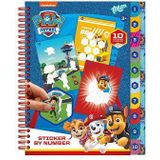 Totum PAW Patrol Stickeren op Nummer Boek