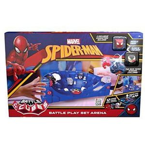 Marvel Spiderman - Battle Cubes Battle Arena Set - Glow Venom + Metallic Spiderman
