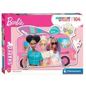 Clementoni Legpuzzel Super Color - Barbie Surfbus,104st.