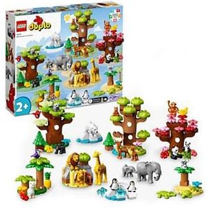 142-delig Lego Duplo Wild Animals of the World (Leer de wereld kennen!)