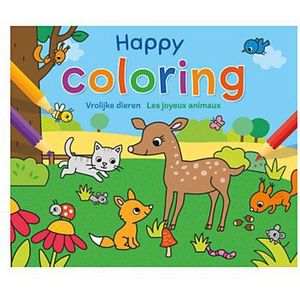 Happy Coloring - Vrolijke Dieren