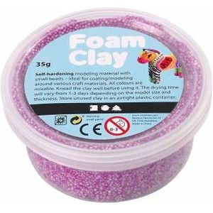 Foam Clay - Neon Paars, 35gr.