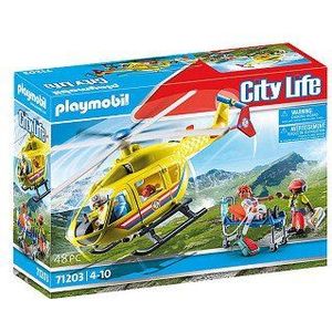 Playmobil City Life Reddingshelikopter - 71203