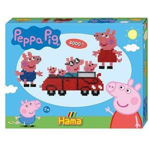 Hama Strijkkralenset Gift Box - Peppa Pig, 4000st.