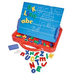 Art & Fun ABC Magnetisch Bord in Koffer