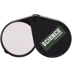 Johntoy Science Exploder Vergrootglas Zwart 8,5 Cm