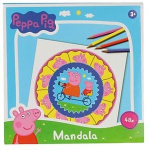 Peppa Pig Mandala Kleurboek