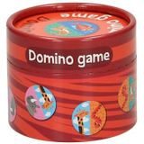 Kwarte - Memo Of Domino Spel In Koker