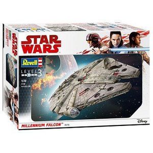 Revell Bouwpakket Millennium Falcon 1:72 Grijs 52-delig