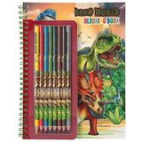 Dino World Kleurboek met Kleurpotloden