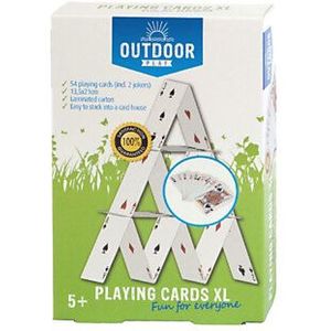 Outdoor Play XL Kaartspel - Extra Grote Speelkaarten voor Kinderen vanaf 5 jaar