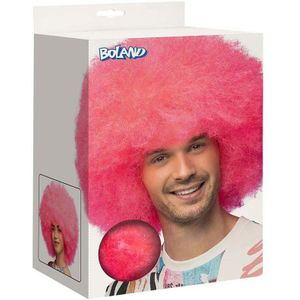 Pruik Sugar Neon Roze