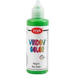 Window Color Sticker en Glasverf - Lichtgroen, 90ml