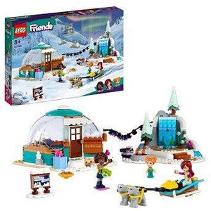 LEGO Friends Iglo vakantieavontuur Speelgoed Winter Glamping Set met Speelgoed Hond - 41760
