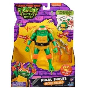 Teenage Mutant Ninja Turtles Ninja Shouts Speelfiguur - Michelangelo