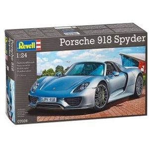 1:24 Revell 07026 Porsche 918 Spyder Plastic Modelbouwpakket