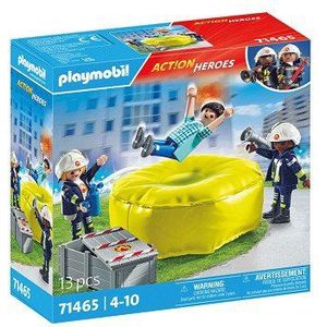 Playmobil Action Heroes Brandweerlieden met Luchtkussens - 71465