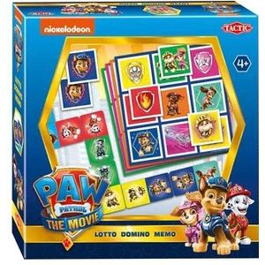 Paw Patrol The Movie 3-in-1 Spel - Leeftijd 4+ - 2-4 spelers - 15 minuten speelduur