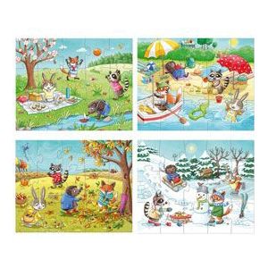 Haba Puzzels De Seizoenen, 4in1