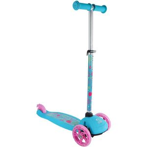 Street Rider 3-Wiel Step met Verstelbaar Stuur Abec 7 Roze