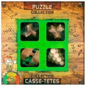 Houten Breinpuzzels Junior (4st) - Ideaal voor kinderen en fascinerend voor volwassenen