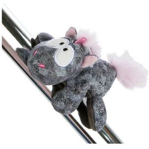 Nici Magnici Pluchen Knuffel Eenhoorn Diamond Dust met Magneet, 12cm