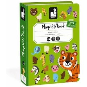 Magneetboek Dieren (30 stukjes) - Janod