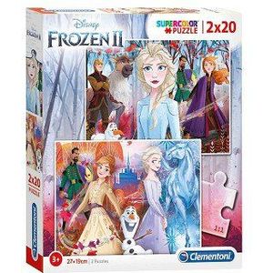 Clementoni Disney Frozen 2 Puzzel (2x20 Stukjes)