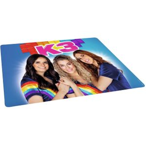 K3 placemat - samen smullen met Hanne, Marthe en Julia