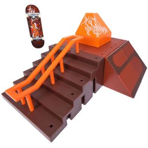 Tech Deck X-Connect - Pyramid Shredder 2.0 - Aanpasbare Ramp-set met vingerskateboard