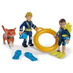 Brandweerman Sam Speelfiguren - Penny, Jodie, Lion