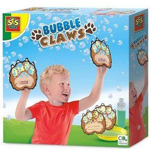 SES - Multi bubbles - Bubble klauwen - bellenblaas met klauwen - veel sterke bellen - inclusief bord