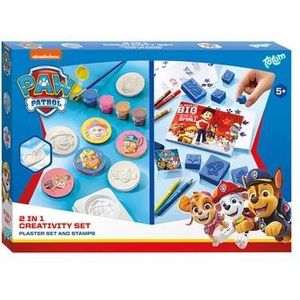 Totum 2in1 PAW Patrol Gips Gieten en Stempel Knutselset